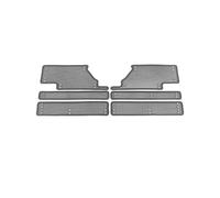 Per TOYOTA Per Rav4 2016-2024 Griglia Di Copertura Anteriore In Acciaio Inox Accessori Auto Griglia Di Protezione Centrale Griglia Anteriore(23 four drive)