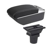 Per Toyota Per RAV4 Bracciolo Box Auto Bracciolo Box Interni Parti Scatola Di Immagazzinaggio Con USB Luci LED Accessori Bracciolo Portaoggetti(D3 white line 7USB)