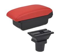 Per Toyota Per RAV4 Scatola Bracciolo Per Auto Scatola Portaoggetti Centrale Dettagli Interni Accessori Con USB BLNETU(A4 red No USB)