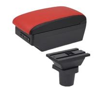 Per Toyota Per RAV4 Scatola Bracciolo Per Auto Scatola Portaoggetti Centrale Dettagli Interni Accessori Con USB BLNETU(C5 black border 7USB)