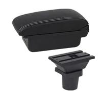 Per Toyota Per RAV4 Scatola Bracciolo Per Auto Scatola Portaoggetti Centrale Parti Interne Con Accessori USB BLNETU(B3 white line 3USB)