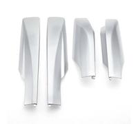 Per Toyota Per RAV4 XA30 2006-2012 4 Pezzi/set Portapacchi Copertura Protettiva Anteriore Posteriore Nera Barra Portabagagli Estremità Guscio Portapacchi(Argento)