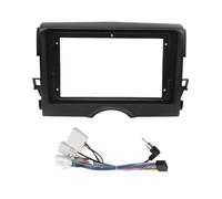 Per Toyota Per Reiz Per Mark X 2010-2013 Mascherina Auto Da 9 Pollici Con Adattatore Decoder Can-Bus Pannello Di Montaggio Per Autoradio Android QAQMHVCVB(Frame Cable-Bright)