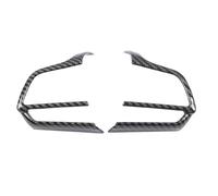 Per Toyota Per Sienna 2021 2023 Accessori Interni Auto Modifica Adesivo Volante Interruttore Pulsante Decora Cornice Rifinitura Paillettes Accessorio interne Auto(B Carbon Color)