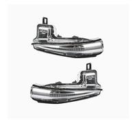 Per Toyota Per Sienna Per Crown Kluger 2021-2024 Specchietto Retrovisore Indicatore Di Direzione Specchietti Laterali Indicatore Indicatore direzione dinamico(2PCS left and right)
