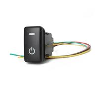 Per Toyota Per Tacoma Per Land Cruiser Per Reiz Per Prado 120 FJ Auto DRL Barra Luminosa ABS Altoparlante Clacson Interruttore Pulsante Interruttore Elettrico Pulsantiera Finestra (Colore : Power)