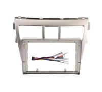 Per Toyota Per Vios 2007-2012 Per Belta 2005-2008 Auto Stereo Dash Fascia Trim Faceplate 2 Din Head Unit Car Radio Frame Kit cornice fascia radio stereo(Incornicia un cordone-A-2)