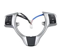 per Toyota per Yaris 2012-2018 per Verso-S per VitZ 2012-2014 Pulsanti del Volume per Il Controllo del Telefono Pulsanti del Volante Pulsanti Multifunzione sul Volante (Nero Pianoforte)
