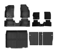 Per Toyota Per Yaris Cross 2020 2021 2022 Tappetini per auto in TPE 3D per bagagliaio, neri, guida a sinistra, Europa, ibridi(Style7)