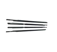 Per Toyota Per Yaris Hatchback 2006-2013 4 Pezzi Guarnizione Per Finestrino Esterno Vetro Laterale Strisce Di Tenuta In Gomma Nero
