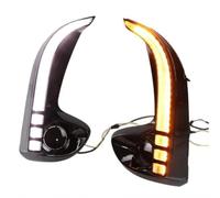 Per Toyota Per Yaris Per Vios 2020 2021 2022 Luci Di Marcia Diurna Auto LED Giallo Indicatore Direzione Fendinebbia Guida DRL Luce Diurna A LED Montaggio Fari Auto(Dynamic- B)
