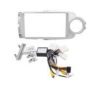 Per Toyota Per Yaris Per Vitz P130 2012-2017 Radio Fascias Telaio 9 Pollice Stereo Pannello Fascio Cablaggio Cavo Alimentazione Adattatore Cornice per fascia radio(Frame cable canbus-2)