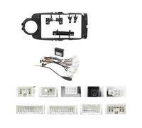 Per Toyota Per Yaris Per Vitz P130 2012-2017 Radio Fascias Telaio 9 Pollice Stereo Pannello Fascio Cablaggio Cavo Alimentazione Adattatore(Frame cable canbus-3)