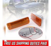 PER TOYOTA PICKUP 4RUNNER PARAURTI AMBRA 1989-1995 COPPIA LUCI SEGNALI DI...