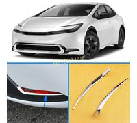 Per Toyota Prius/Premus Prime 2023 2024 2025 Chrome Auto Esterno Paraurti Posteriore Fendinebbia Decorazione Copertura Lampade Trim 2 Pz/set