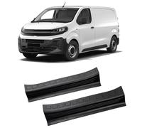 per Toyota Proace (MDZ/MPY) 2016- Modanature delle soglie anteriori Nero Opaco