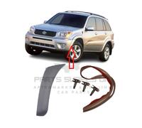 Per Toyota Rav 4 2000 - 2005 Paraurti Anteriore Modanatura Orlo Con Supporto