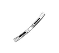 Per Toyota RAV4 XA50 Per Ibrida 2019-2024 In Acciaio Inox Paraurti Posteriore Auto Piastra Pedale Battitacco Baule Protezione Copertura(Inside Silver Black)