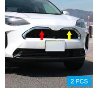 Per Toyota Yaris Cross 2021 2022 2023 2024 2025 Chrome Paraurti Anteriore Inferiore Griglia Griglia di Copertura Dell'aria Trim Argento Nero