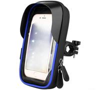 per tpu impermeabile Bike Phone Holder Rain Proof Design per (blu) | Grado di impermeabilità IP66, cerniera sigillata, protezione dalla pioggia pesante, guida sicura in tutte le condizioni