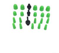 per tpu riparazione ammaccature linguette verde 23 pezzi kit per tpu | 16 diverse dimensioni, larghezza ammaccature, ideale per applicazioni grandine, auto, camion, SUV