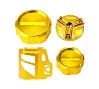 Per TRACER 9 GT Per 9GT Per TRACER 900 Moto Anteriore Freno Posteriore Serbatoio Fluido Protezione Tappo Olio Copertura(Color-4)