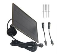 Per Trail Camera Kit Solare Include Pannello 3W 6000mAh Batteria Montaggio Hardw