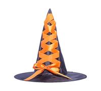 per travestimenti da streghe | Costume da da favola per ragazze | Cappello con nastro di scopa teschio per costume da per festa a tema, festa in costume, sfilata, gio gio