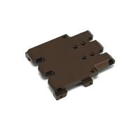 Per Traxxas 1/10 Cnc Telaio Tubi In Lega Alluminio Scatola Ingranaggi Piastra Inferiore Accessori Per La Modifica Del Rack Per In Metallo Fai Da Te Ricambi RC