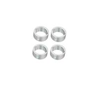 Per Traxxas 1/5 Per X-MAXX 1/6 Per XRT 4 Pezzi Manicotto Tazza Di Trasmissione Differenziale In Metallo Rinforzo Tazza Di Trasmissione Parti Di Aggiornamento Auto RC Parti Auto Rc(Silver)