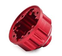 Per Traxxas 6S Per Maxx Per Slash 1/8 Alloggiamento Del Differenziale Anteriore Centrale E Posteriore In Lega Di Alluminio Parte RC Pezzi Ricambio Rc(Red)
