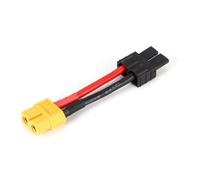 Per Traxxas EC5 XT60 12awg ECS convertitore Cavo Adattatore Maschio Femmina Per RC Auto LiPo Batteria Parti Di Ricarica Accessori Sostituzione Uso Accessorio Per Auto RC(XT60-F to TRX-M)