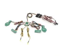 Per Traxxas Per Defender Per TRX-4 1/10 Lampada Anteriore Posteriore Sistema Gruppo RC Crawler Auto Indicatori Direzione Luci Freni Modello Accessori Giocattoli Rc
