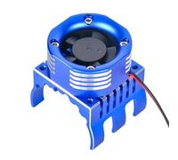 Per Traxxas Per E-Maxx Per E-Revo Per Summit Per Arrma 1/10 Per Kraton Per Talion Per Typhon 1/8 Ventola Raffreddamento Del Motore Dissipatore Calore Con Luce Accessori RC
