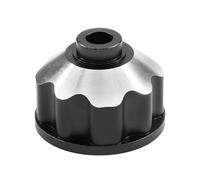 Per Traxxas Per Maxx 8981 1/10 Supporto Differenziale In Metallo Alloggiamento Cassa Differenziale RC Auto Parti Di Aggiornamento Accessori Accessorio Per Auto RC(Black)