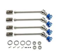 Per Traxxas Per MAXX Per Widemaxx 1:10 Parti Aggiornamento Metallo 8996X Kit CVD Albero Trasmissione Esteso Acciaio Modelli Auto Cingolate RC 89086-4 Accessoires Rc(Silver blue)