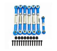 Per Traxxas Per Slash 2WD 1/10 7 Pezzi Tenditori In Alluminio Regolabili Camber Link Linkage Sets Rc Car Parts Parts And Accessories Upgrade Replace Parti Del Tirante Rc(Navy Blue)