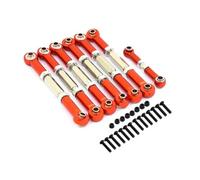 Per Traxxas Per Slash 2WD 1/10 7 Pezzi Tenditori In Alluminio Regolabili Camber Link Linkage Sets Rc Car Parts Parts And Accessories Upgrade Replace Parti Del Tirante Rc(Red)