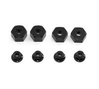 Per Traxxas Per Slash 2WD 1/10 Mozzi Ruota Esagonali Metallo Spilli Dadi Bloccaggio Flangiati M4 Set Parti Aggiornamento Sostituire 1654 3654 Accessori Giocattoli Rc