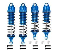 Per Traxxas Per Slash 2WD 4X4 Per Hoss Per Rustler Per Vxl Per Bandit Per Nitro Per Stampede 1/10 Set Ammortizzatori Ad Olio Parti Ammortizzatore RC(Blue)