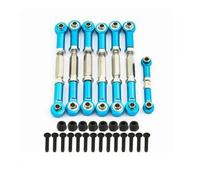 Per Traxxas Per Slash 2WD 7 Pezzi Set Completo Barra Trazione Metallo RC Auto Camion Fuoristrada Parti E Accessori Veicoli Cingolati Aggiornamento Sostituzione Uso Parti Aggiornamento RC(SKY BLUE)