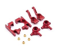 Per Traxxas Per Slash 4X4 1/10 Metallo Stub Asse Supporti Blocco Sterzo C Sedile Hub RC Auto Pezzi Ricambio Coppa dello sterzo RC