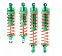 Per Traxxas Per Slash 4X4 Per VXL 2WD Per Rustler Per Stampede Per Hoss 1/10 RC Auto Aggiornamenti Parti Auto Ammortizzatore Anteriore E Posteriore RC Ammortizzatore(Green)