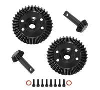 Per Traxxas Per Summit Per E-Revo 1/10 37T 13T Set Ingranaggi Differenziali In Acciaio Ingranaggio Pignone 5379X 5679R Parti Aggiornamento Per Auto RC Pezzi Ricambio Rc(2 Set)
