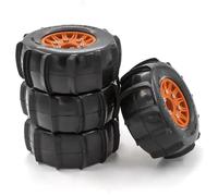 Per Traxxas Per Tamiya Per Hsp Per Hpi Per Arrma Per Tt01 1/10 Rc Auto 116Mm Neve Sabbia Pneumatici Per Percorsi Brevi Ruota 12Mm Mozzo Esagonale Parti Accessori Modellismo RC