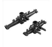 Per Traxxas Per TRX-4M A45F 1/18 2 Pezzi Metallo Anteriore Asse Posteriore Alloggiamento RC Crawler Auto Parti Aggiornamento Modello Accessorio Ricambi Assale RC