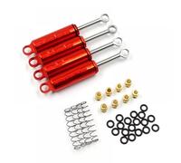 Per Traxxas Per Trx-4m Tr4m-029bk 58 Mm Kit Ammortizzatore Interno Alluminio Rc Parti Per Corsa Parti Ammortizzatore RC(Red)