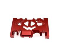 Per Traxxas Per TRX4 Per Racing Centro In Metallo Scatola Cambio Base Inferiore Supporto Piastra Paramotore Centrale Aggiornamenti Auto Cingolate RC Accessori Parti Di Auto Rc(Red)