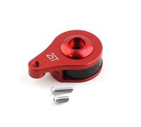 Per Traxxas Per TRX4 Per TRX6 Per Axial Per SCX10 1/10 25T Braccio Servo Sterzo In Metallo Corno Parti Di Aggiornamento Per Auto Cingolate RC Accessori RC(Red)