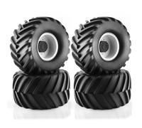 Per Traxxas Per VXL 2WD Per Hoss 4x4 Per HSP Per HPI Per Tamiya Per Kyosho 1/10 Ruote Plastica Dura Cerchi Pneumatici 12mm Con Schiuma RC Truck RC Ruote Gomma